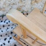Wooden rocking chair
