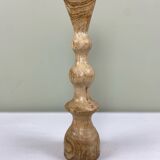 Wooden candle holder