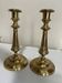 2 bougeoirs bronze