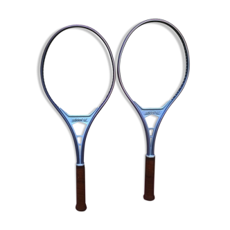Pair of vintage tennis rackets