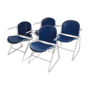 lot de 4 chaises design