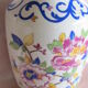 Earthenware vase decorated with peony