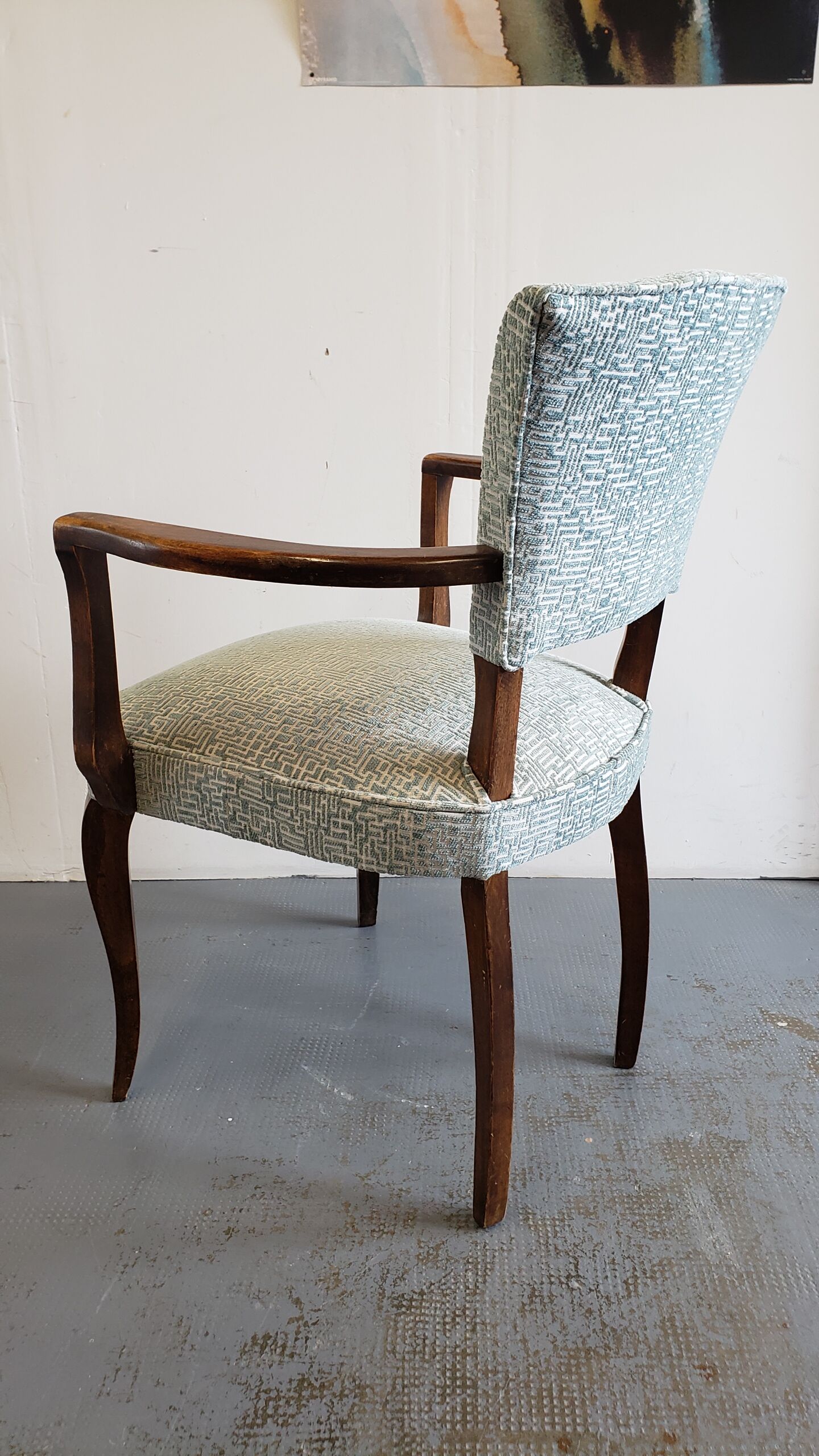 Fauteuil Bridge Pallasca bois foncé