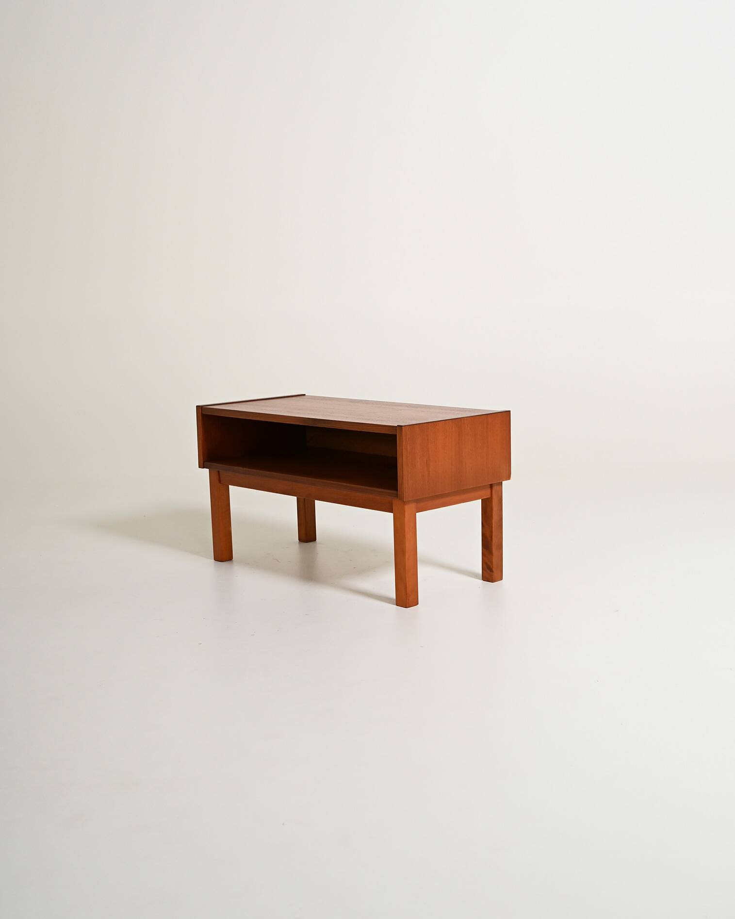 Scandinavian teak side table, 1960s