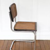 Chaise Cesca B32 Breuer Made in Italy - Cannage assise refait