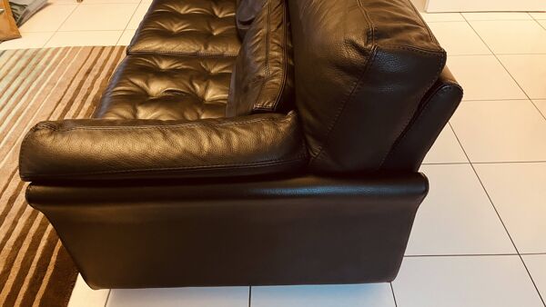 Canape cuir roche bobois