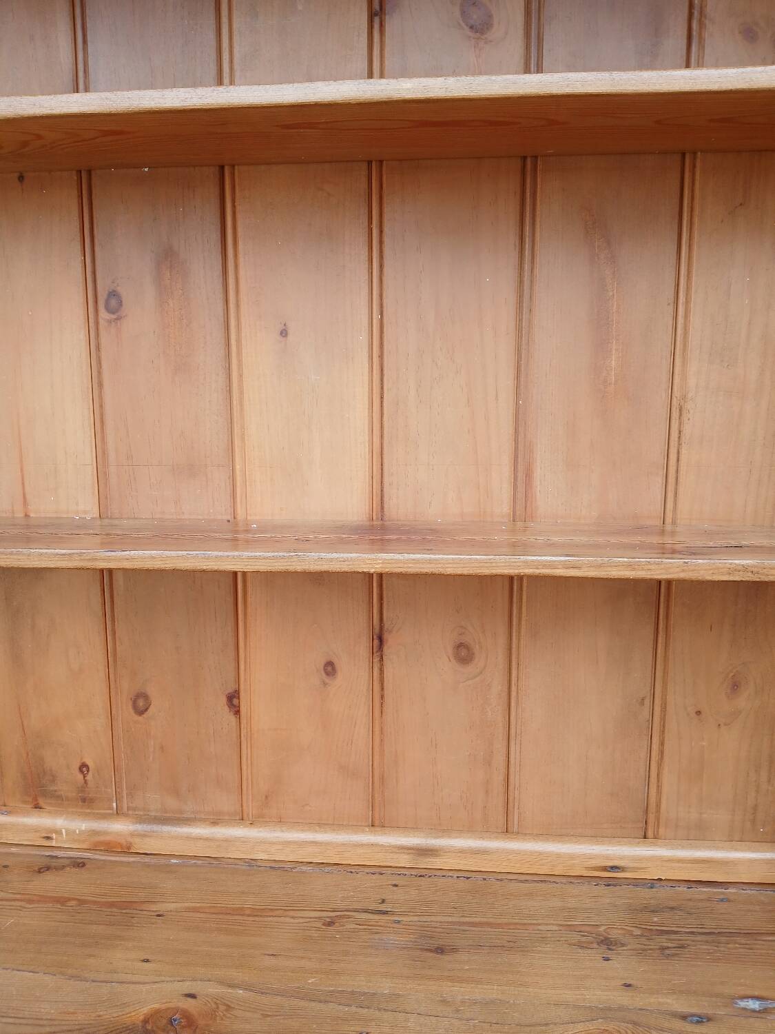 Antique solid pine dresser