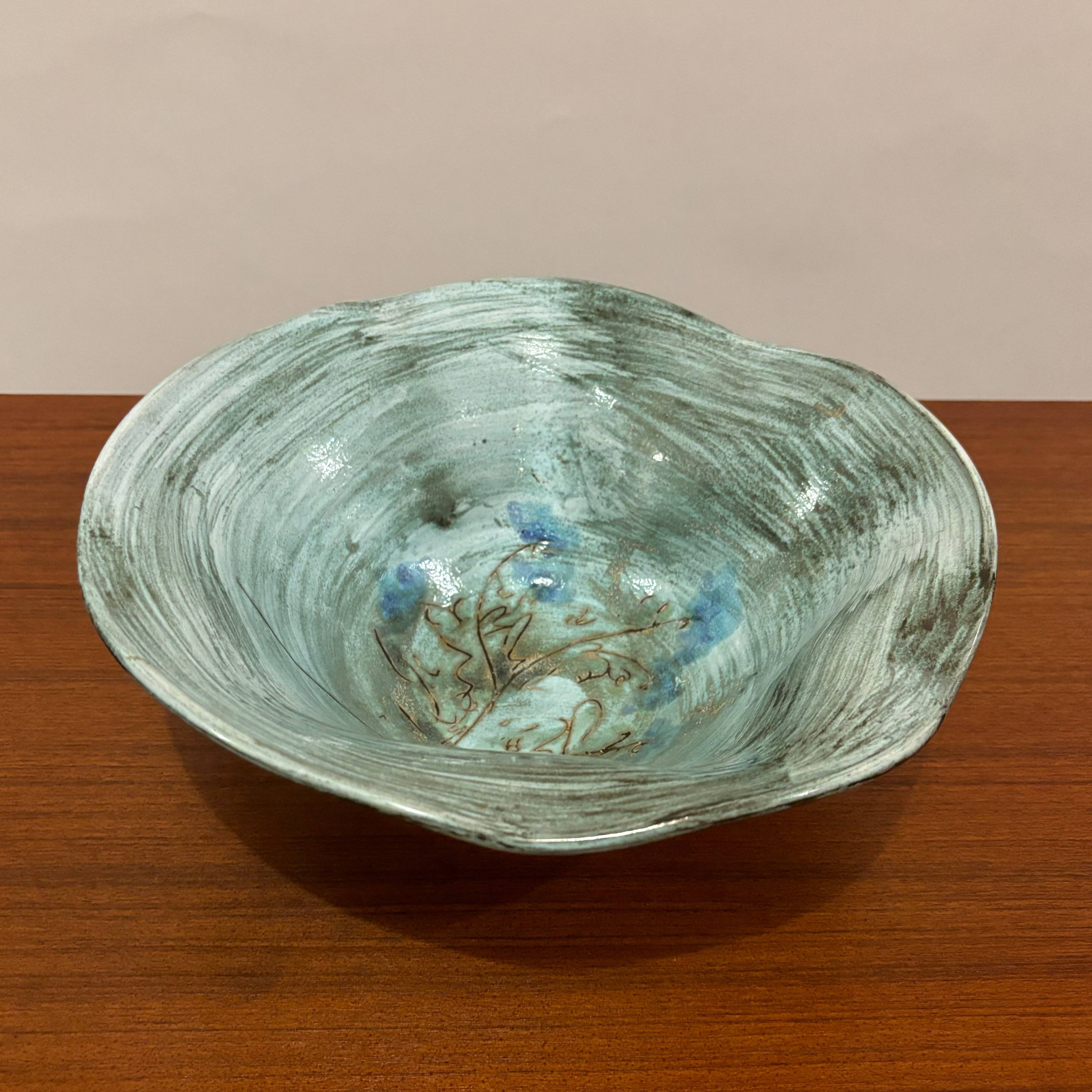 Vallauris ceramic dish