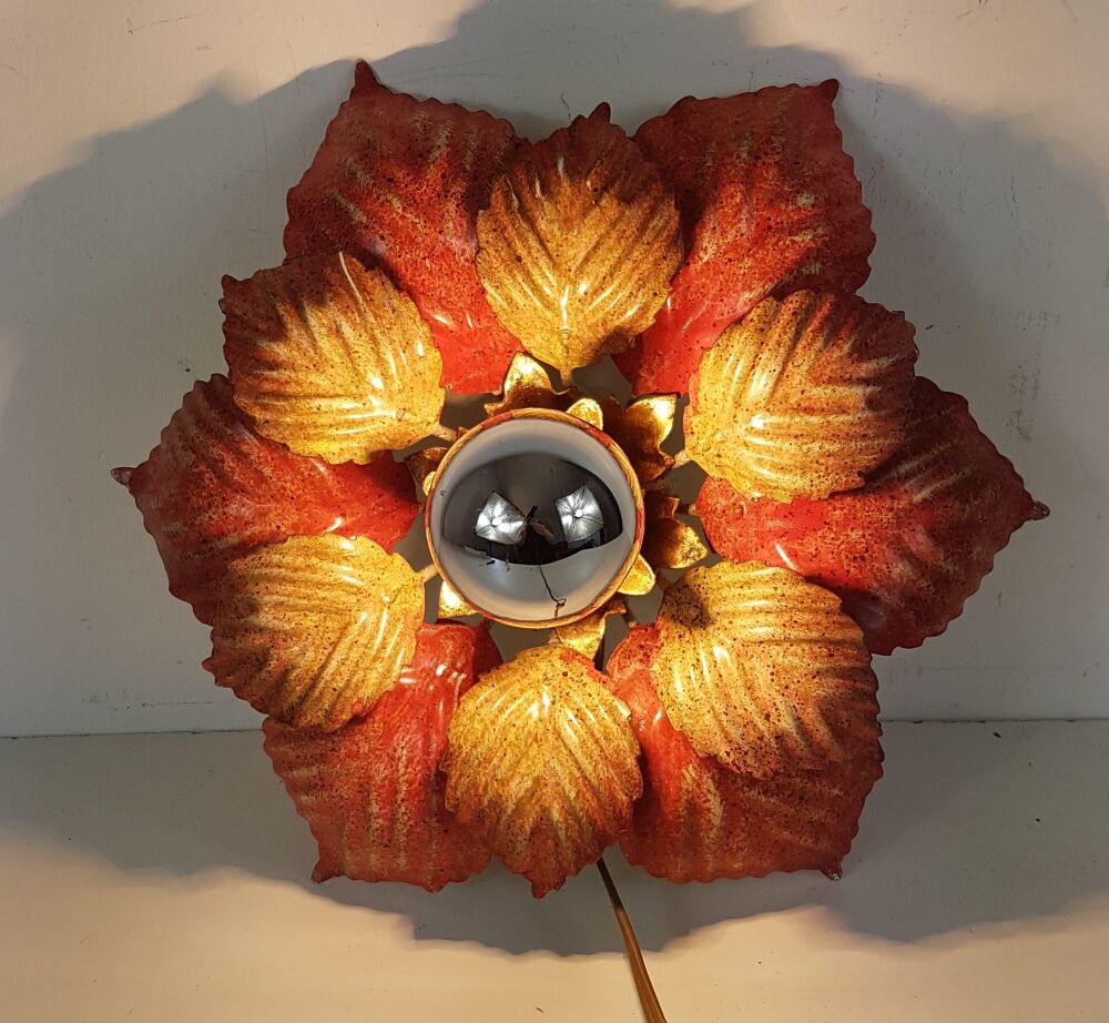 Italian masca wall lamp