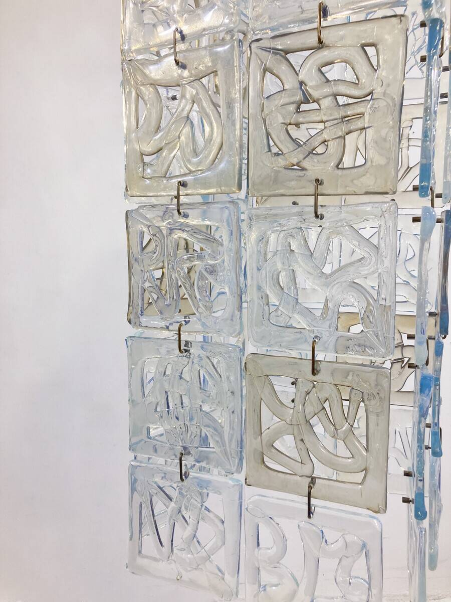 Mid-Century Murano Glass Ceiling Light