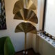 Gingko Floor Lamp by Tommaso Barbi 1950