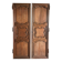 Pair of cupboard doors - Oak, late 18th century