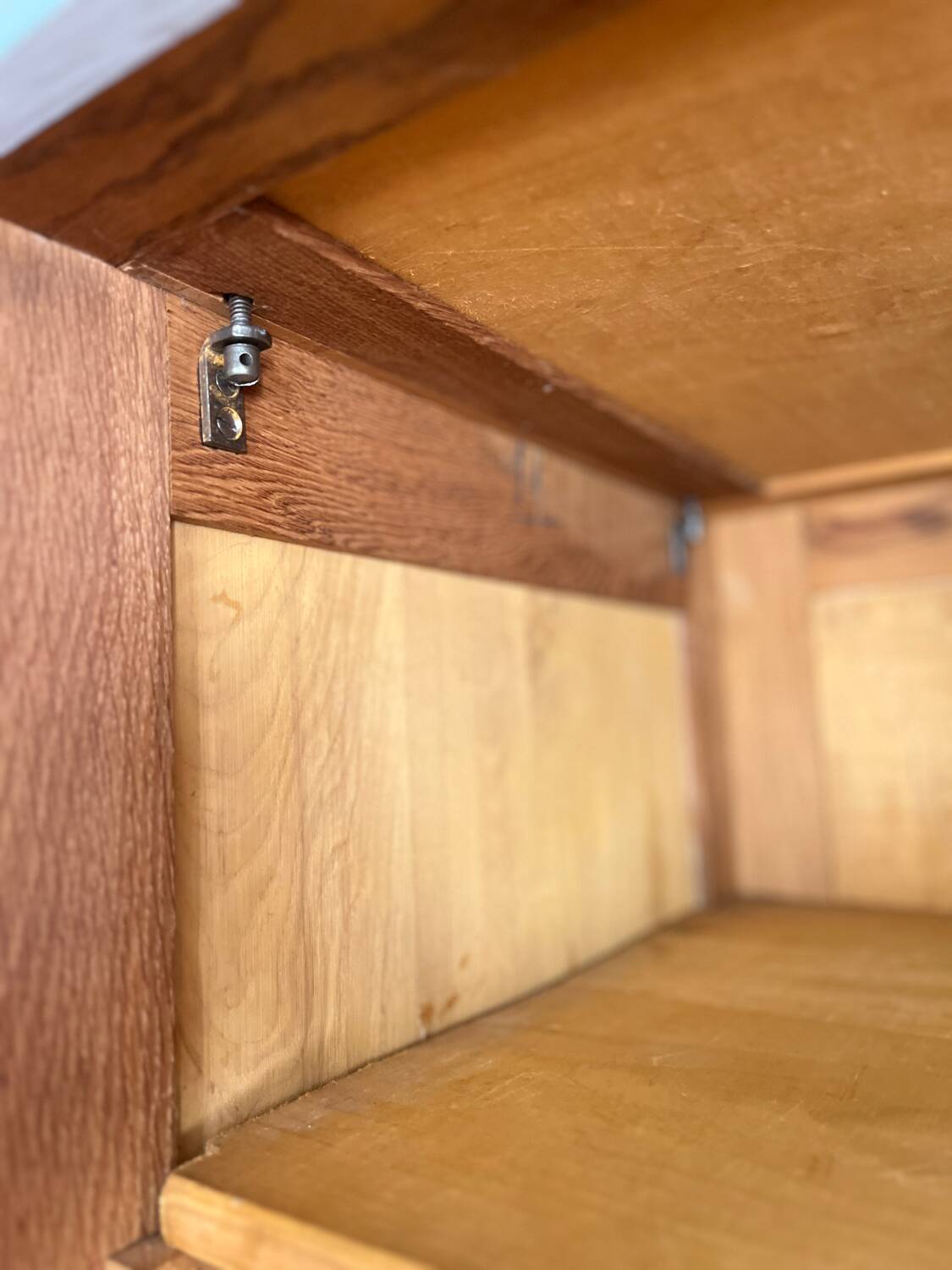 Fjord blue art deco wardrobe