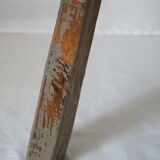 Brutalist wooden chair tripod XXth