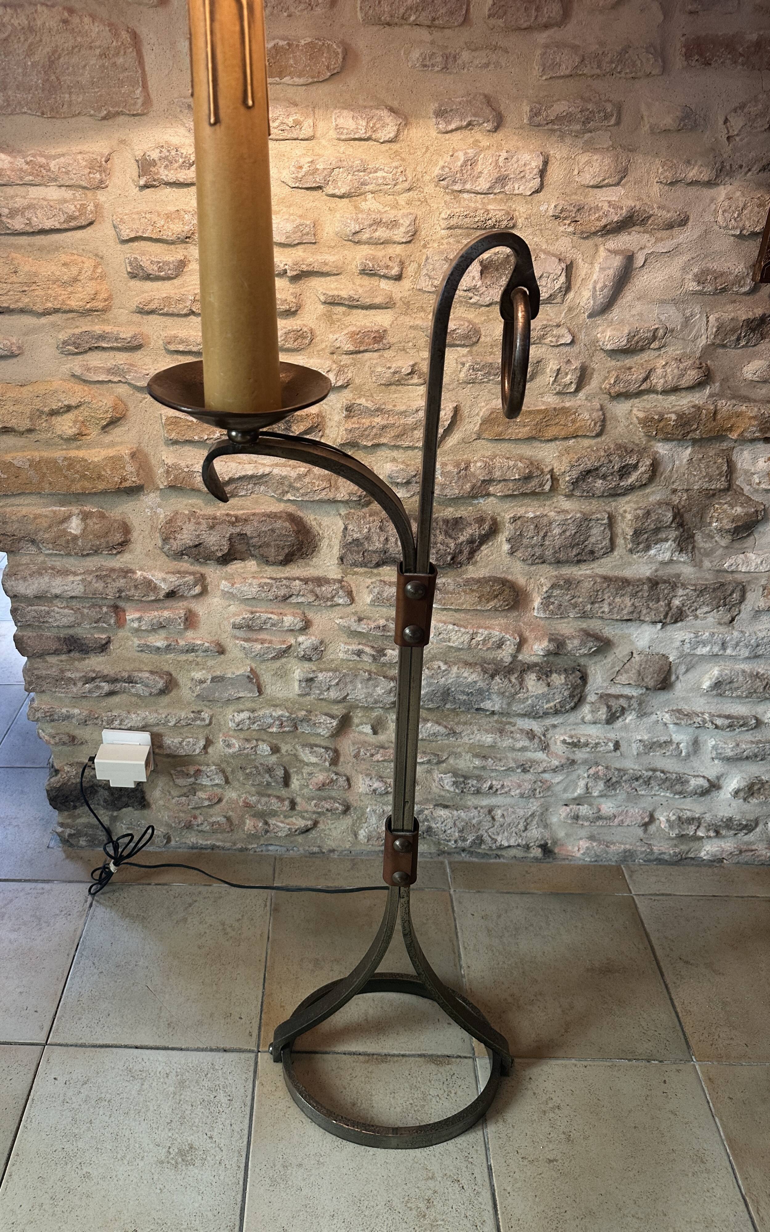 Jean pierre rickaert vintage floor lamp