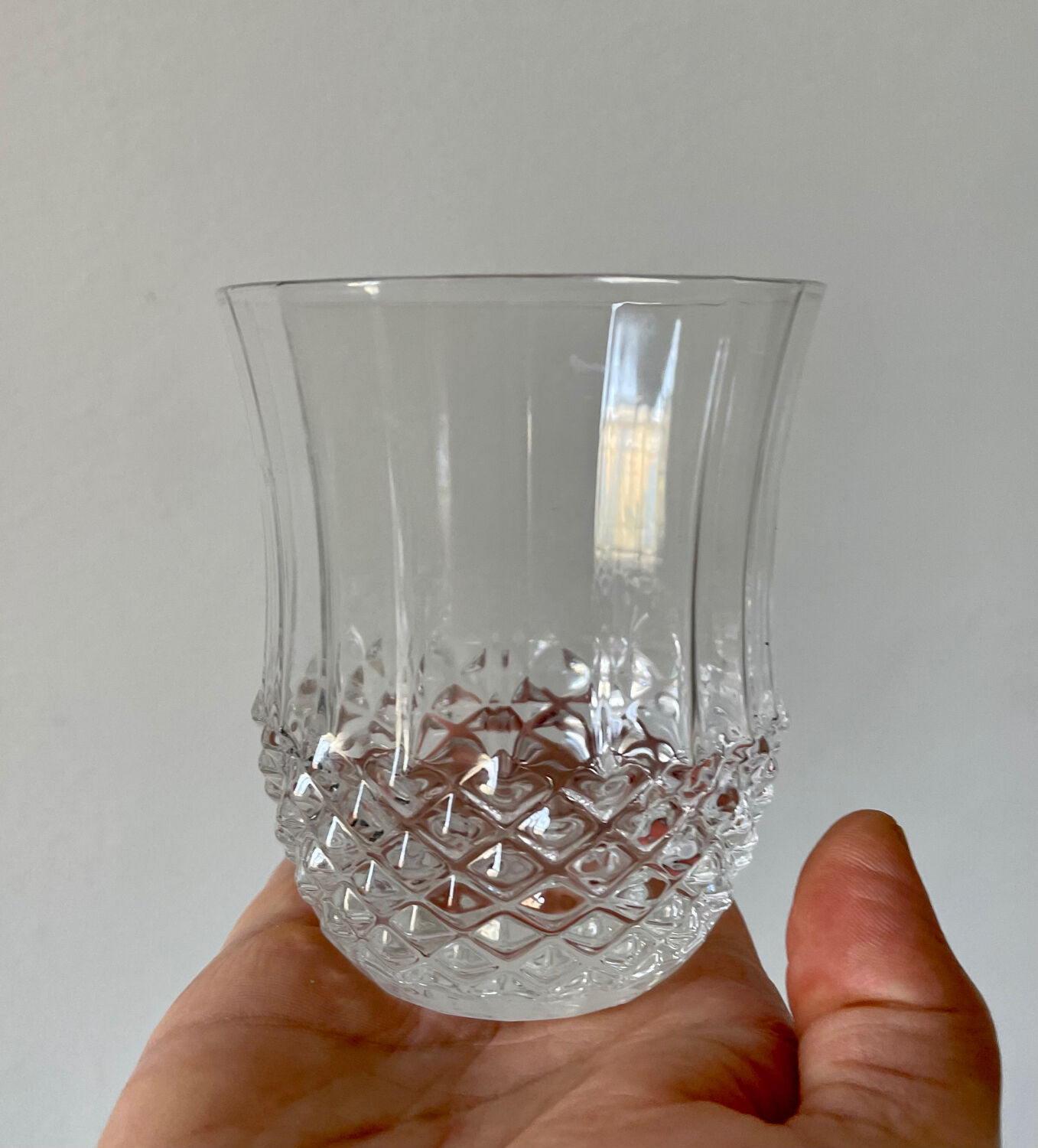 Crystal glass from France 50s/70s