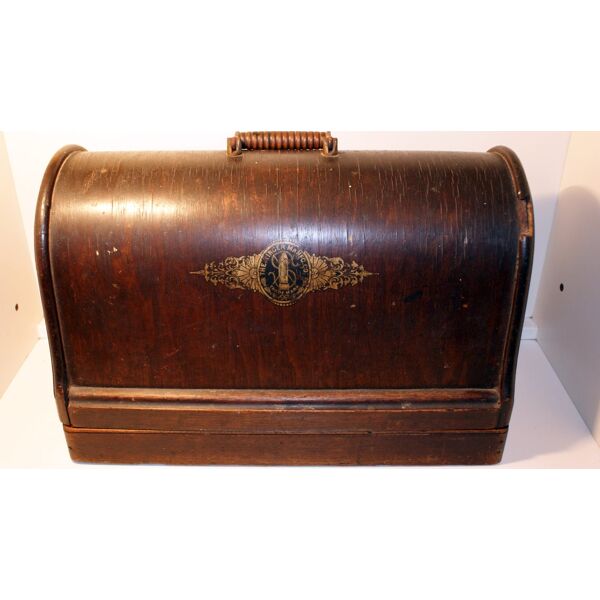 Old singer sewing machine cases