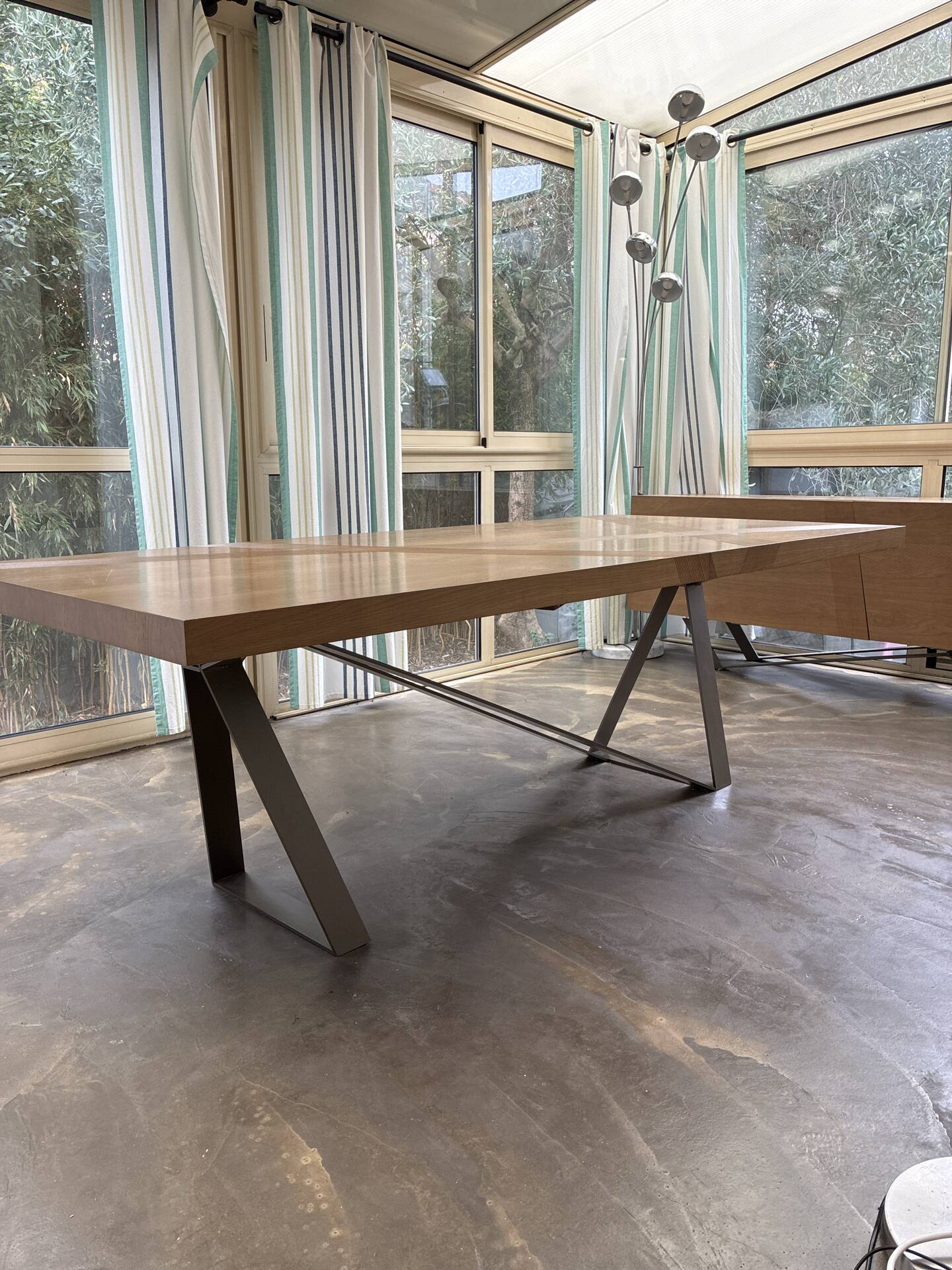 Extensible dining table Roche Bobois