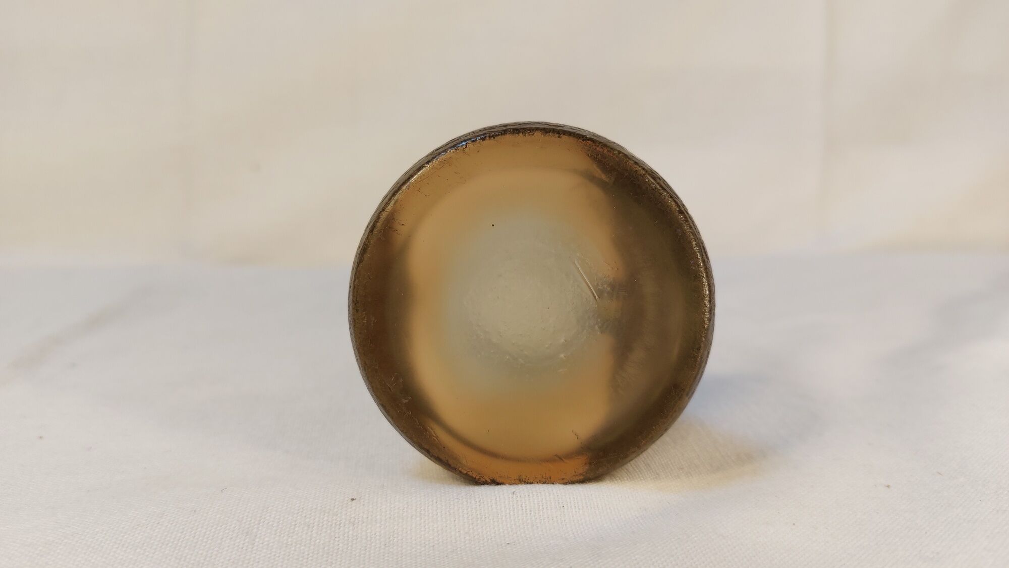 Acid-engraved glass soliflore vase signed Legras - Art Nouveau