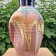 Large ceramic vase, mixed earths - signed - quadrilobed