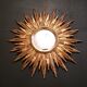Mirror golden sun 49 cm " hollywood regency "