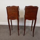 Pair of Louis XV style bedside tables