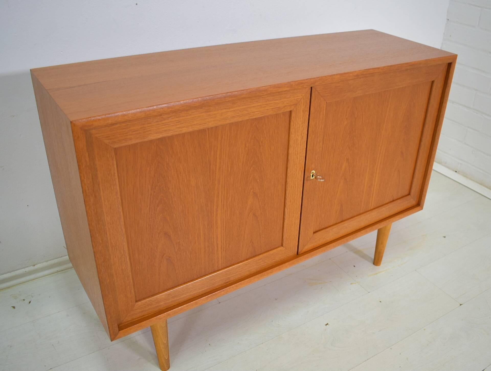 Cabinet by WK Möbel 1960s teak sideboard Scandinavian