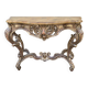 Louis XV style patinated wooden console