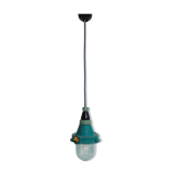 Soviet industrial suspension lamp