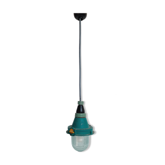 Soviet industrial suspension lamp