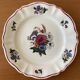 6 antique dessert plates in Sarreguemines earthenware