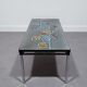 Table à carreaux vintage