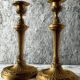Pair of bronze candlesticks, Louis XVI style, late 19th – early 20th century