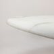 Mid-century italian marble oval coffee table, 1980s