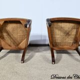 Suite of 5 Cuban Mahogany Chairs, Restoration Period – Early 19th Century