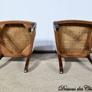 Suite of 5 Cuban Mahogany Chairs, Restoration Period – Early 19th Century