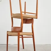 6 chairs model 75 in teak by Niels O. Møller, Denmark, 1950s