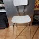 Chaise chrome et  formica 50/60.