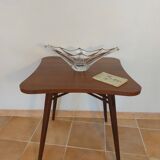 Beech side table by Česky Nabytek, Czech 1960s
