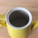 Yellow ceramic teapot, 1950s