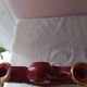 Lot of two old encemic candlesticks