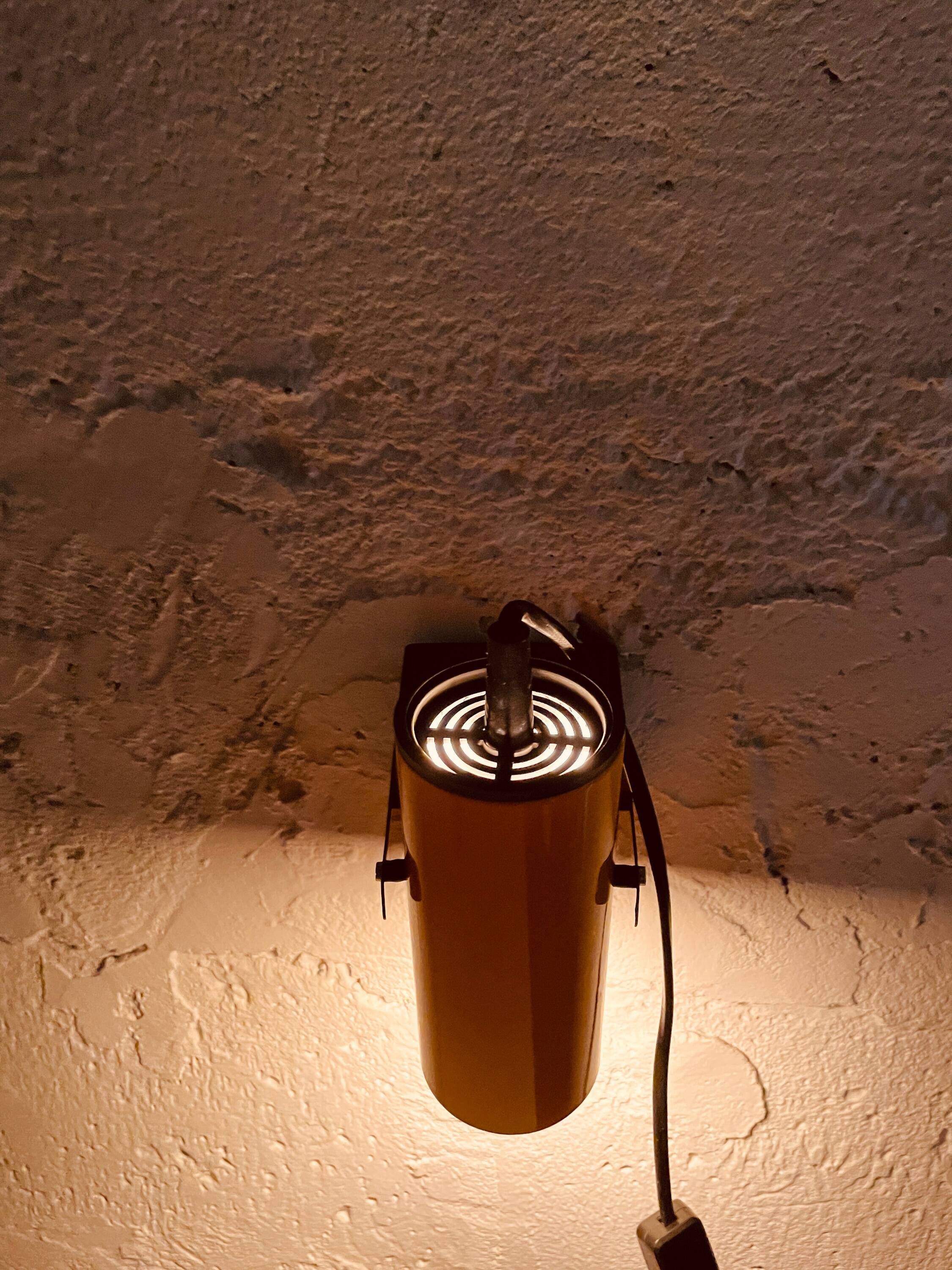 Yellow lamp Brilliant, 1970's