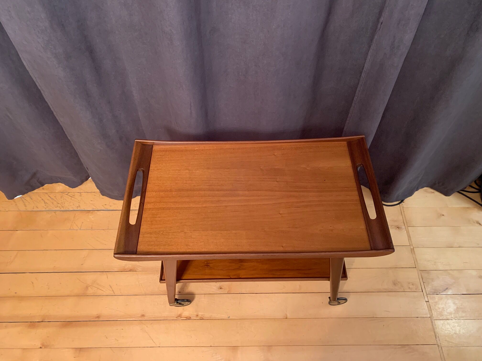Opal Kleinmöbel bar cart, Germany, 1960s.