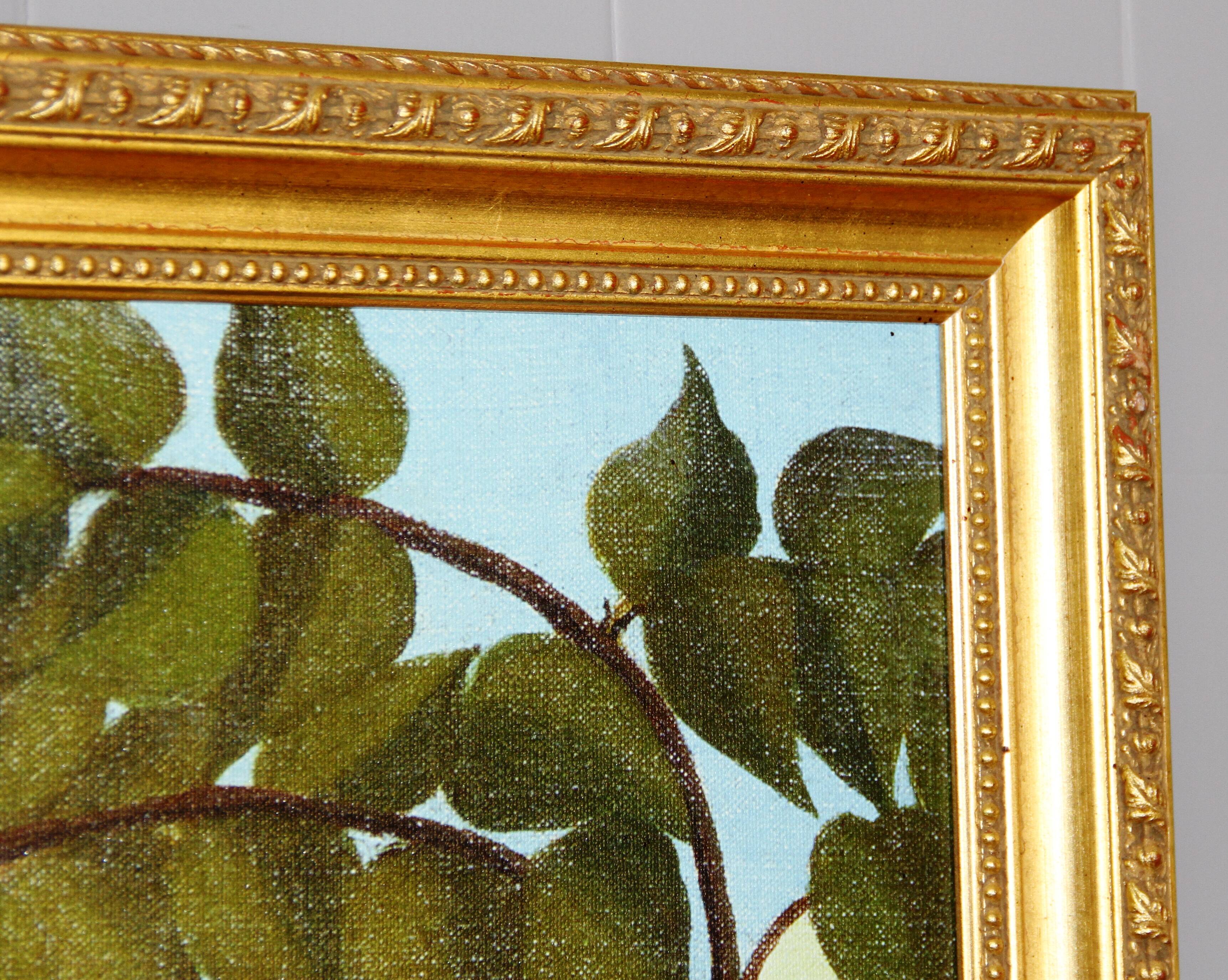 Painting "Exotic landscape"