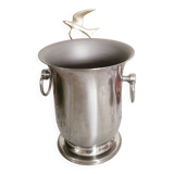Jean Couzon stainless steel Champagne bucket, ice bucket, cooler