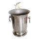 Jean Couzon stainless steel Champagne bucket, ice bucket, cooler
