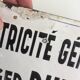 Plaque émaillée électricité générale