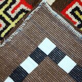 Tapis Moderne Vintage Français, Années 1960, Élégance et Design Unique