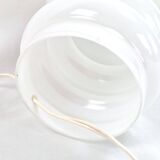 Lampe verre 70s vintage space age art déco