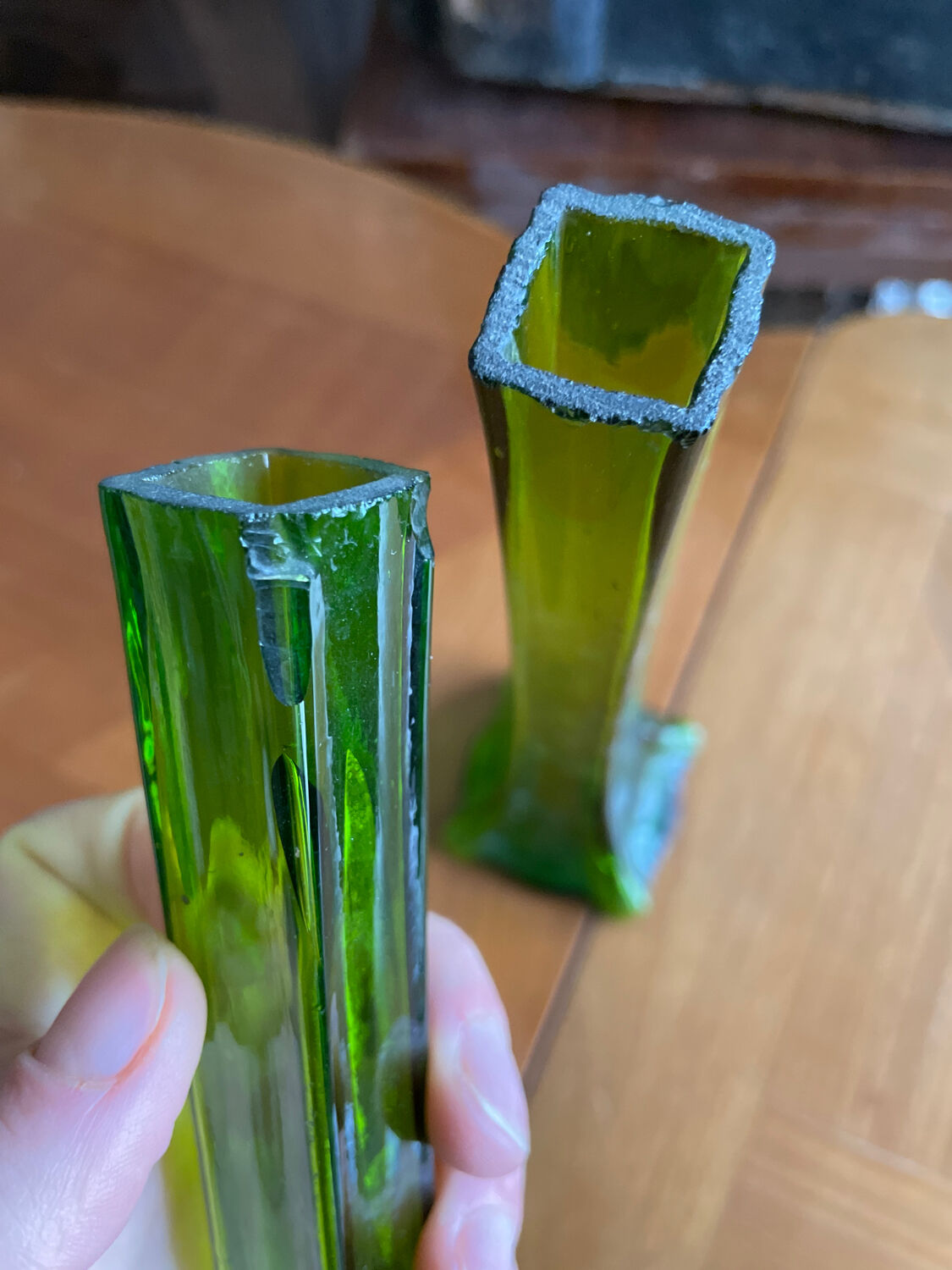 Duo soliflores verde